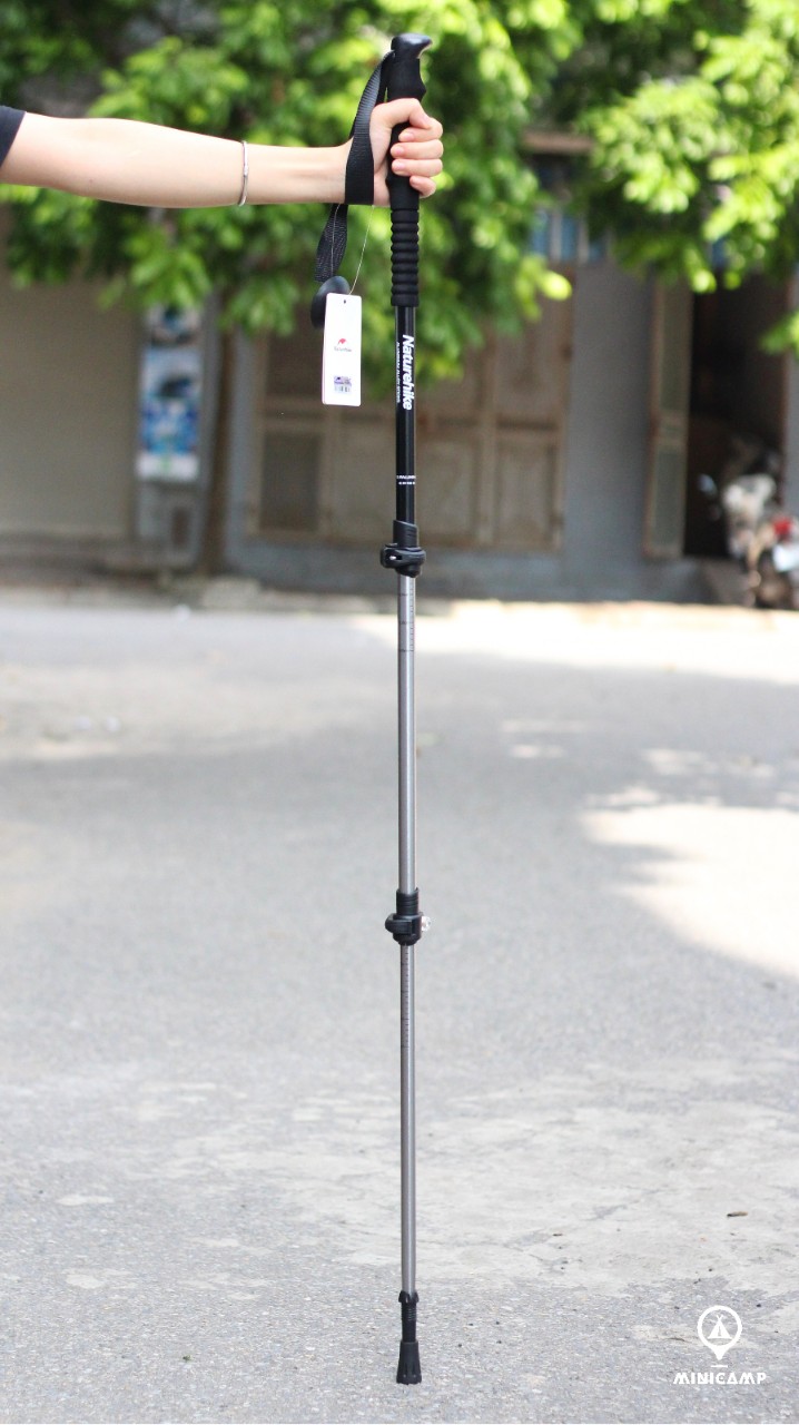 Gậy leo núi, trekking thu gọn NH17D001-Z (NATUREHIKE) | size L 61/135cm