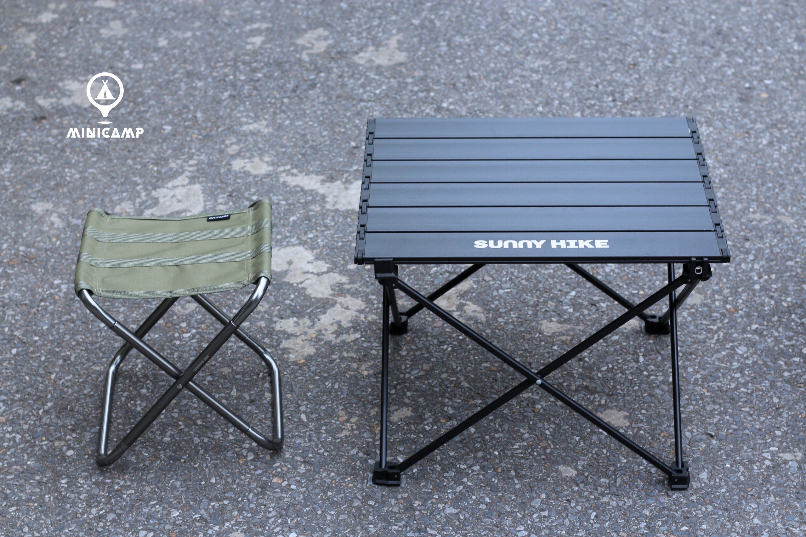 Bàn xếp gấp gọn dã ngoại hợp kim nhôm siêu nhẹ SK940074 (SUNNYHIKE)
