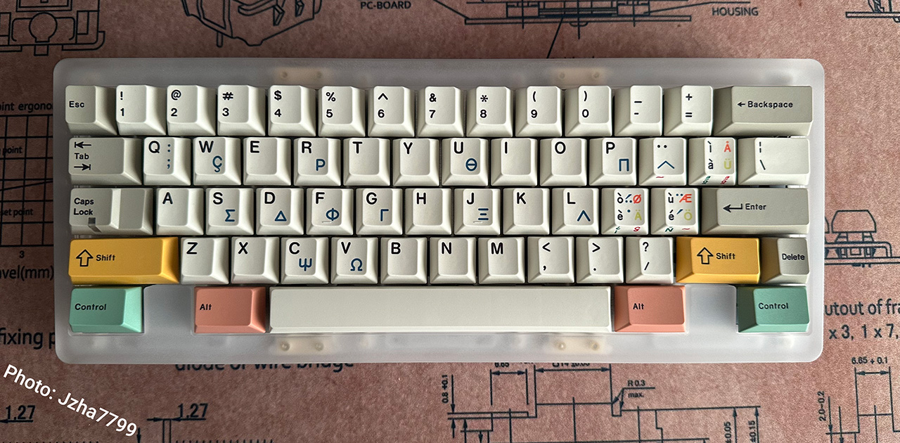 Hướng dẫn sử dụng bàn phím cơ Rule60 V3