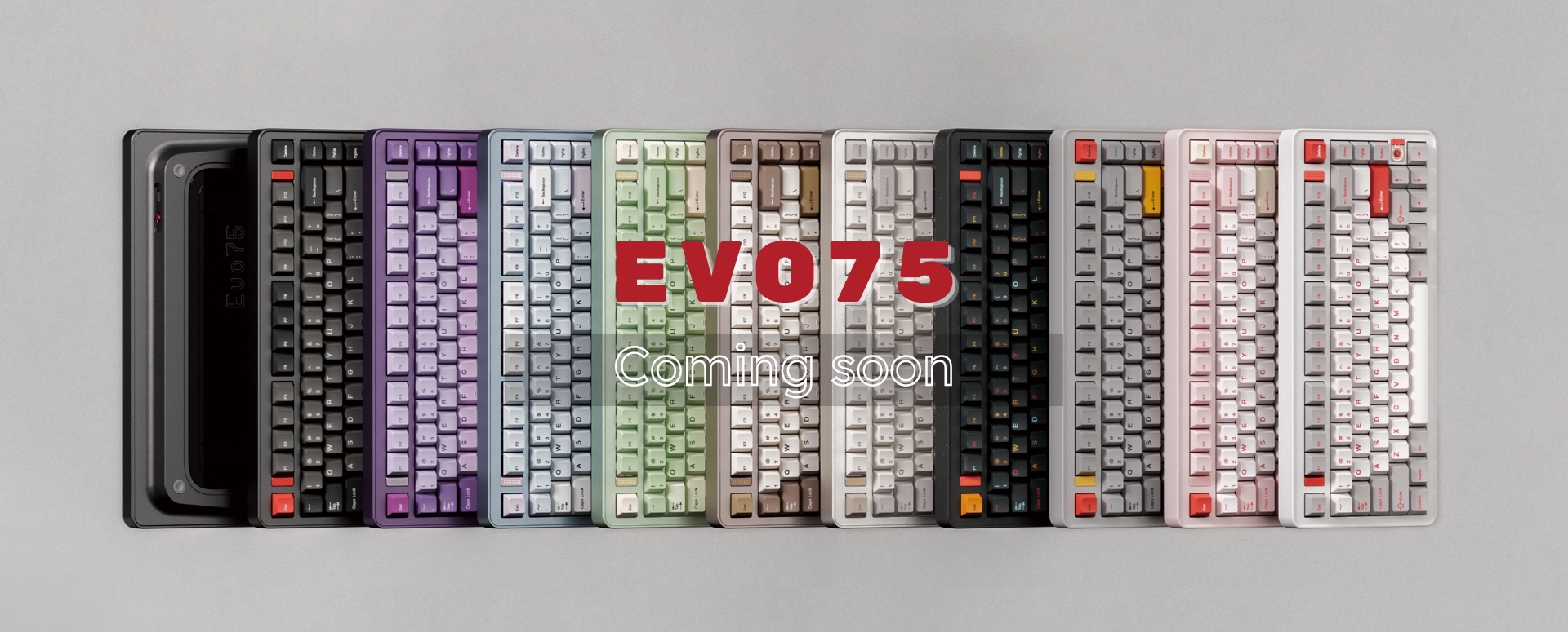 Evo75 - Bàn phím cơ nhôm CNC cao cấp - Kết nối 3 chế độ