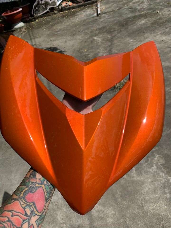 Sơn xịt Samurai Kurobushi - MÀU CAM CANDY HONDA H618 (400ml)