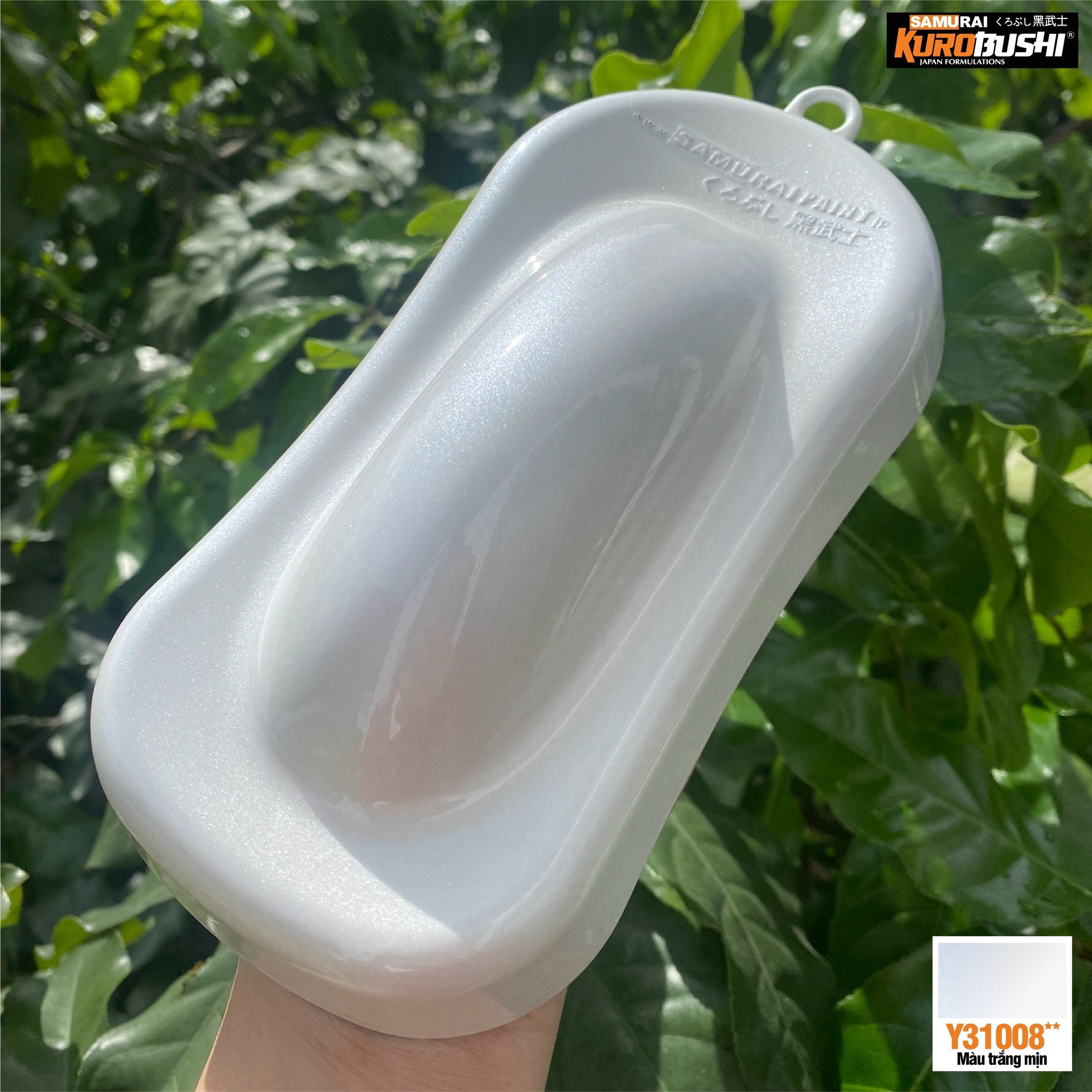 Sơn Samurai - MÀU TRẮNG MỊN Y31008 (400ml)