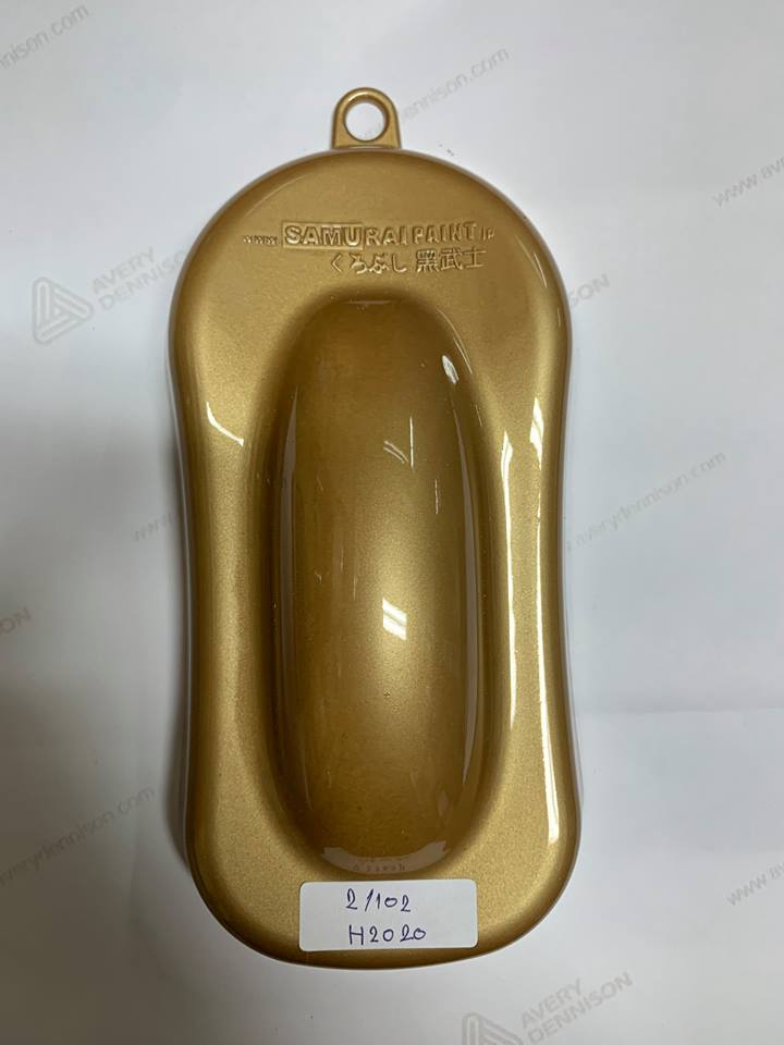 COMBO Sơn Samurai màu kem sáng H2020 gồm 4 chai đủ quy trình độ bền cao   (Lót - Nền 124 - Màu H2020  - Bóng )