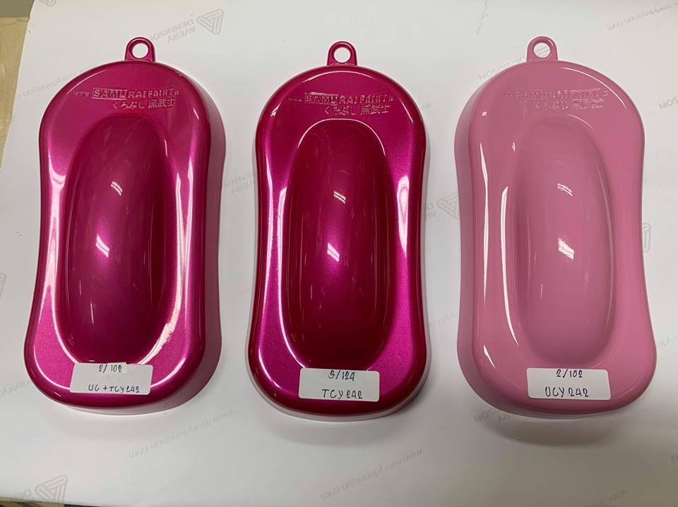 Sơn xịt Samurai Kurobushi - MÀU HỒNG Suzuki UC+ TCY242 (400ml)