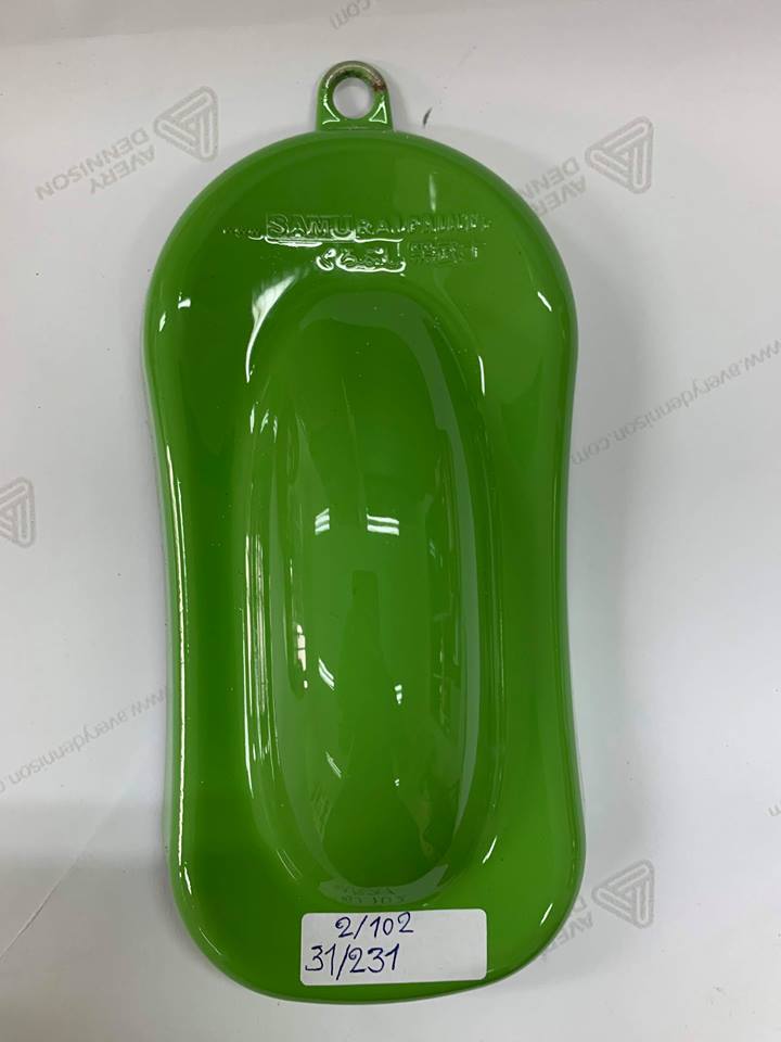Sơn xịt Samurai Kurobushi - MÀU XANH LÁ NHẠT 231 (400ml)