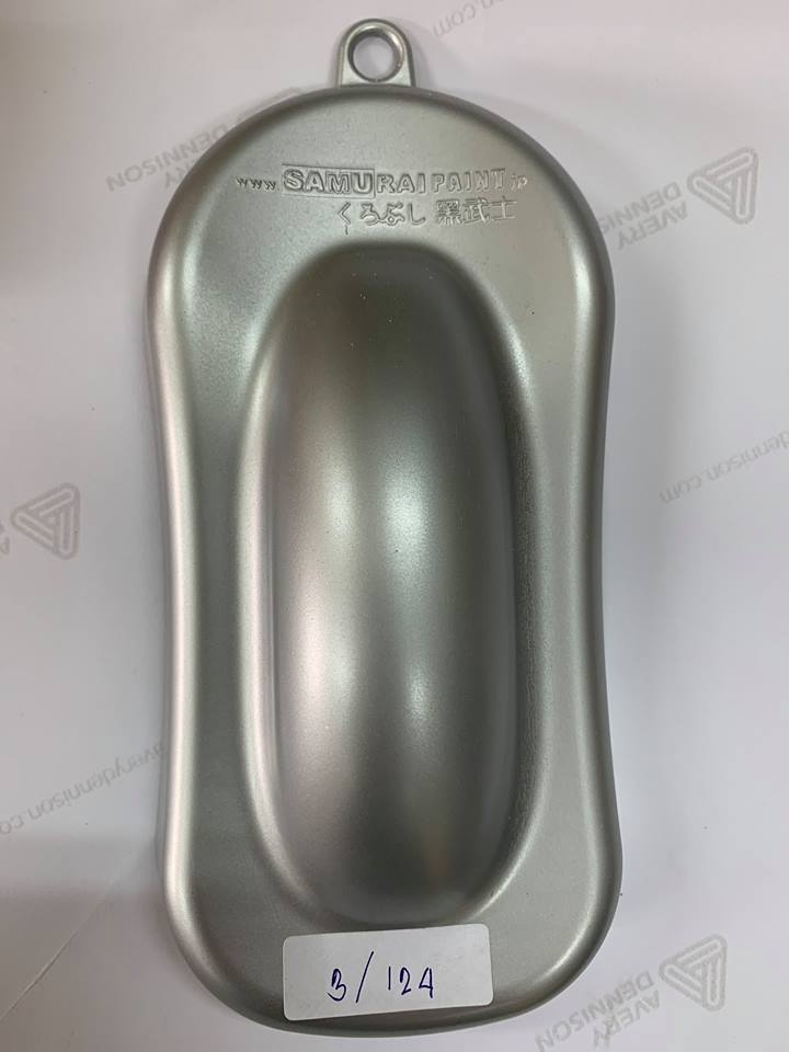 Sơn xịt Samurai Kurobushi - MÀU BẠC 124 (400ml)