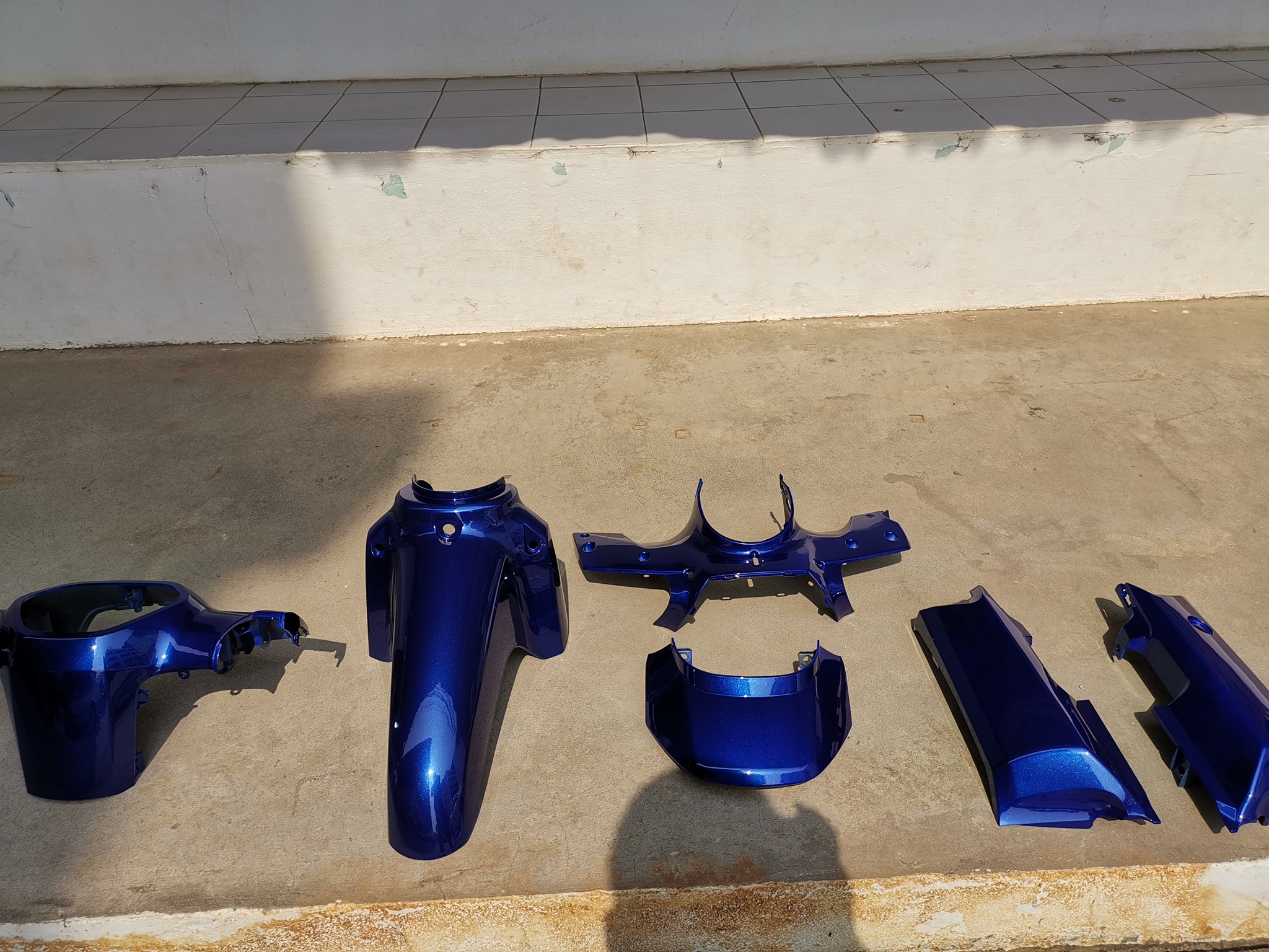 Sơn xịt Samurai Kurobushi - MÀU XANH DƯƠNG MOVISTAR Yamaha Y688 (400ml)