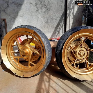COMBO Sơn SAMURAI màu 123 gồm 4 chai đủ quy trình độ bền cao (Lót  – Nền 124- Màu 123 - Bóng )