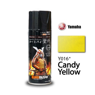 Sơn xịt Samurai Kurobushi - MÀU VÀNG CANDY Yamaha Y016 (400ml)