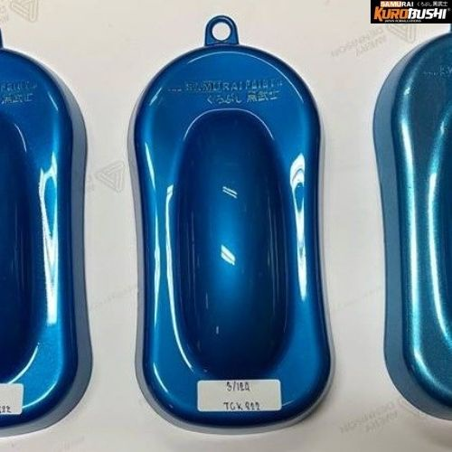 Sơn xịt Samurai -  MÀU XANH SÁNG Kawasaki UC+ TCK822 (400ml)