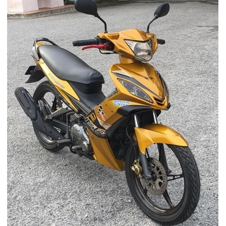 COMBO Sơn Samurai màu vàng Honda 1102 gồm 4 chai đủ quy trình độ bền cao (Lót  – Nền 124 - Màu 1102 - Bóng )