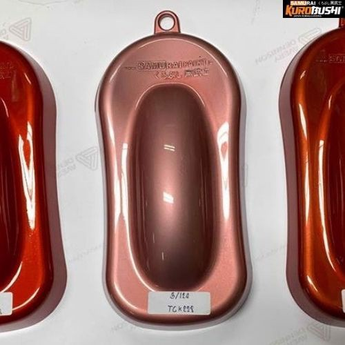 Sơn xịt Samurai Kurobushi -  MÀU CAM ĐỎ Kawasaki UC+ TC K228 (400ml)