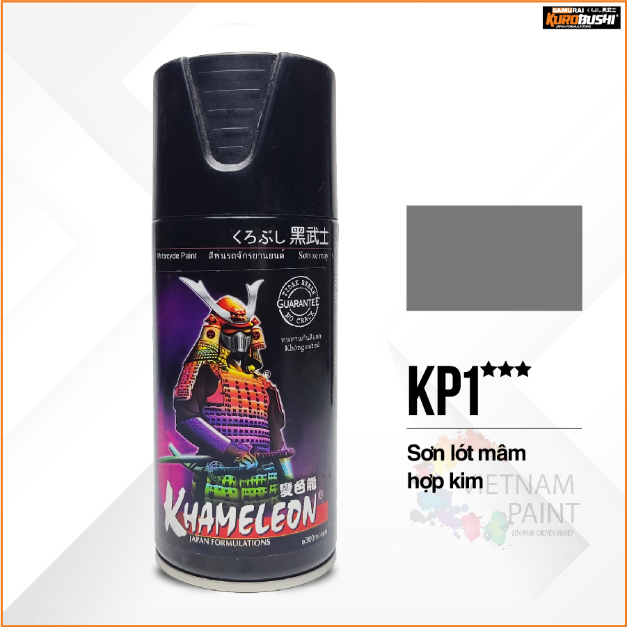 Sơn Samurai - Màu xám tro KP1  (300ml)