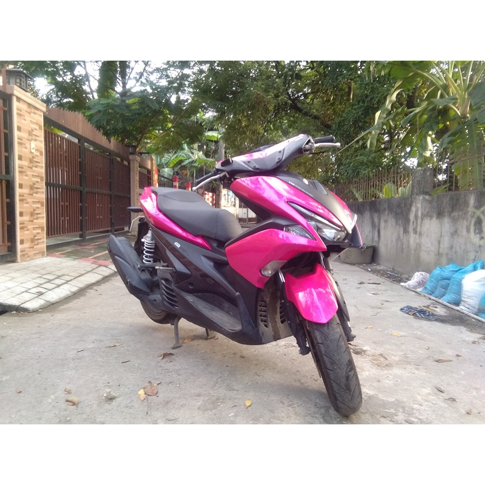 COMBO Sơn xịt SAMURAI - Màu HỒNG Yamaha UC+ TC Y242 gồm 4 chai (Lót  - Nền UCY242 - Màu TCY242 - Bóng )