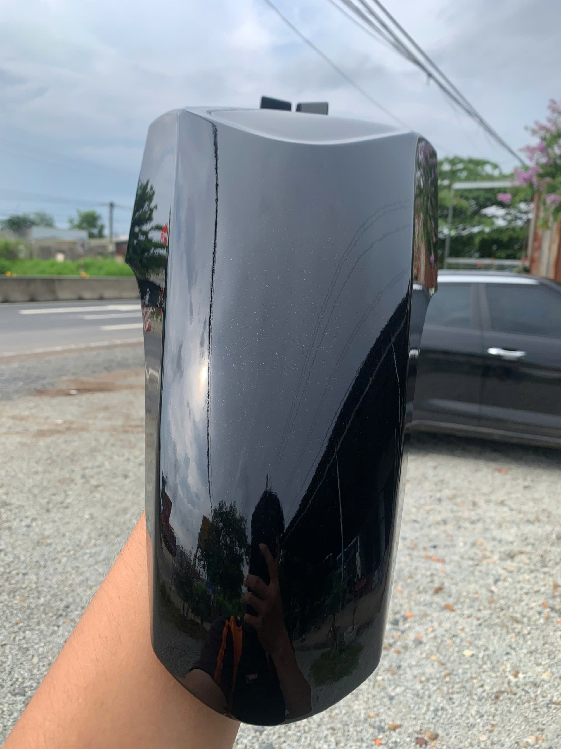 Sơn xịt Samurai Kurobushi - MÀU ĐEN KIM LOẠI Kawasaki K159 (400ml)