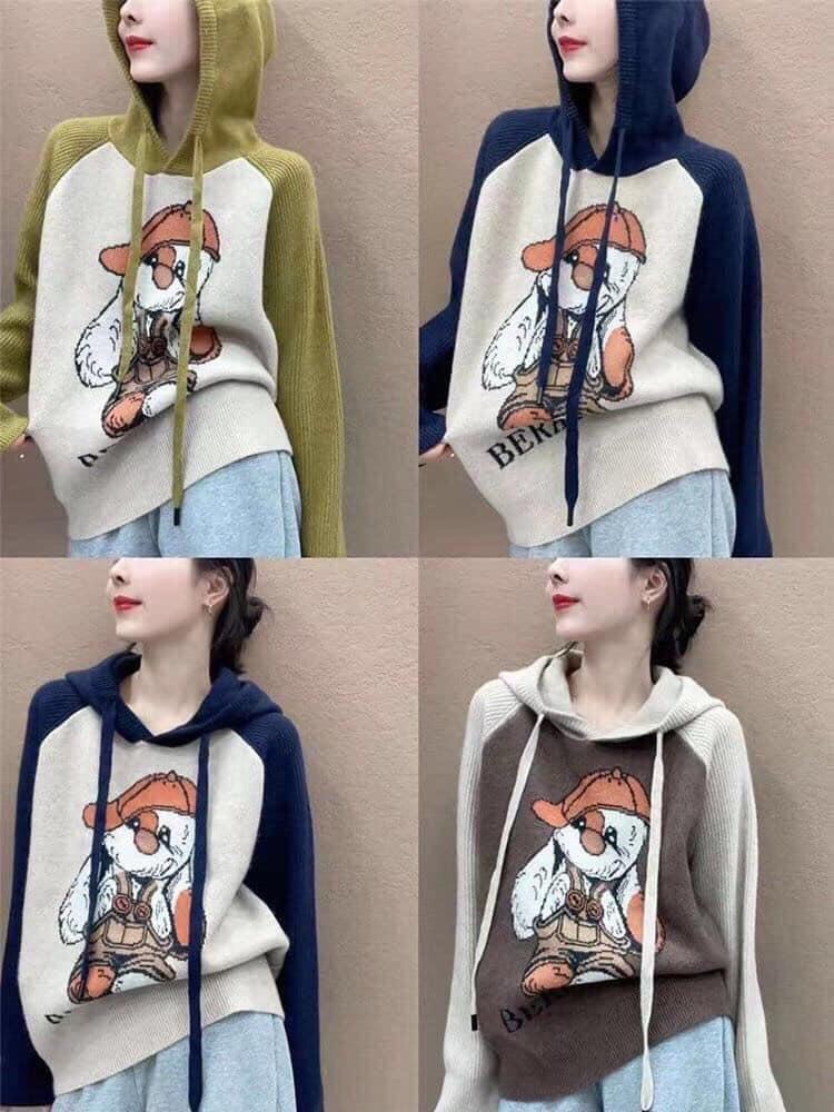 Áo len kèm mũ-TN3.0508