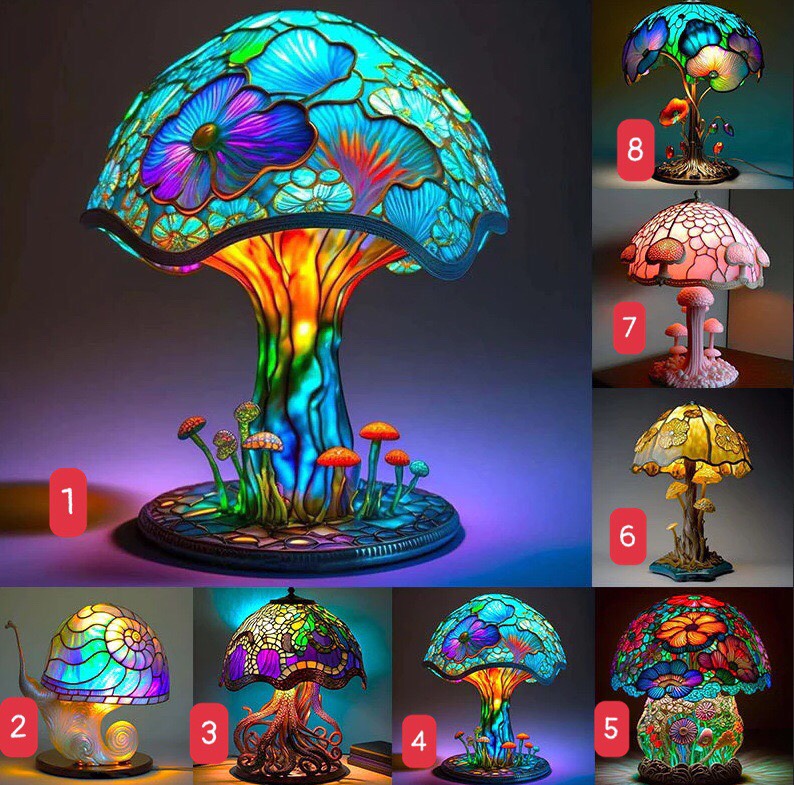 Đèn ngủ hình nấm-R15.2006