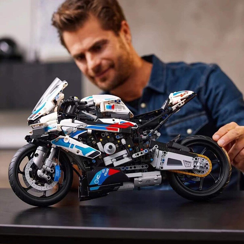 Lego xe moto-LgmtR1307