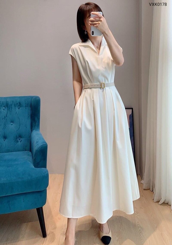 Đầm chéo Hàn-TN6.1609