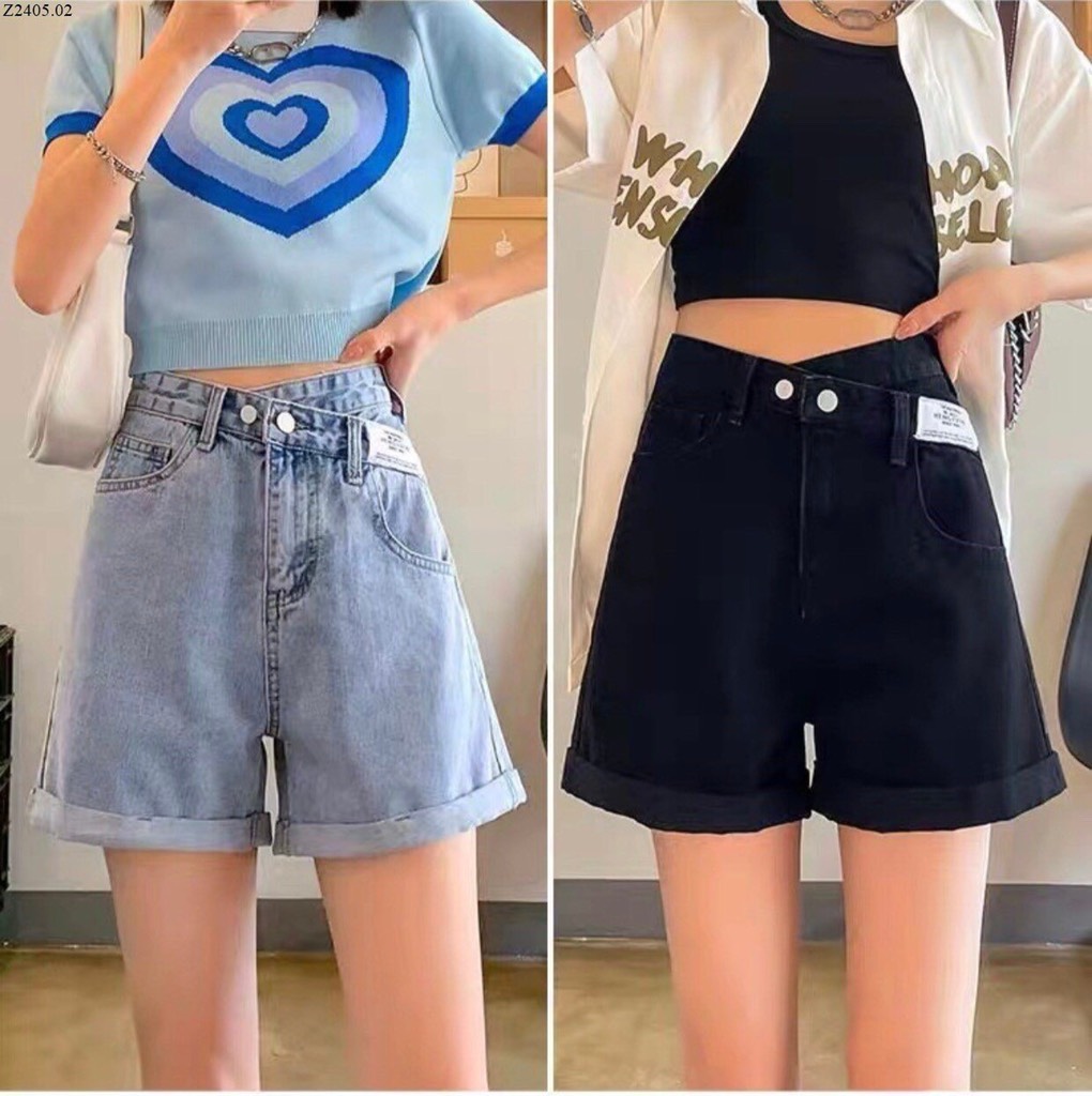Short jean cạp chéo-TN6.2305