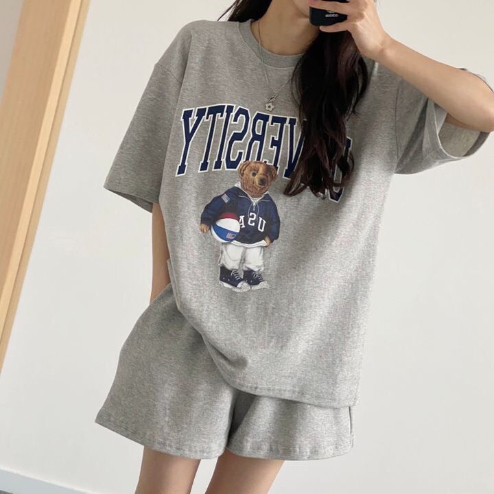 Bộ cottong gấu-TN1.0906
