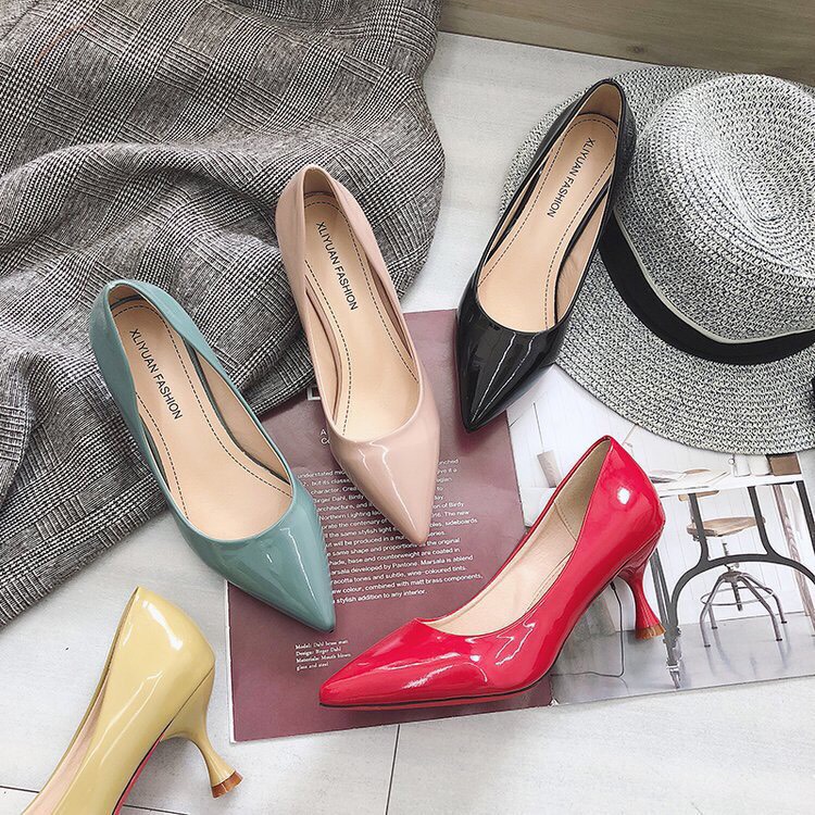 Giầy cao gót mũi nhọn-TN8.0307