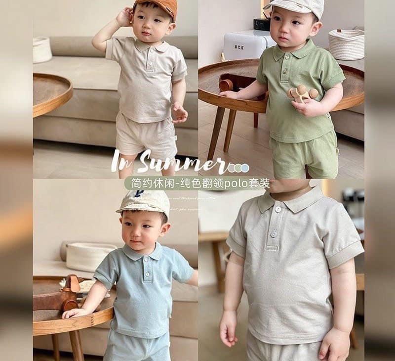 Bộ polo bé trai-Tn14.0304