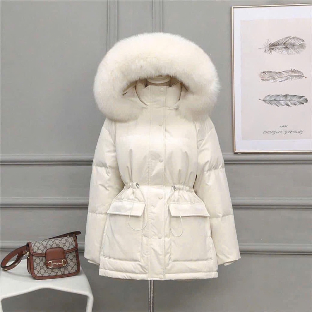 Áo khoác mũ lông-R7.309.24