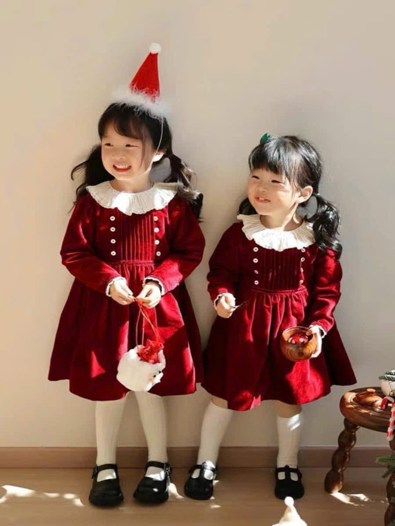 Váy nhung đỏ-R24.1.2711.24