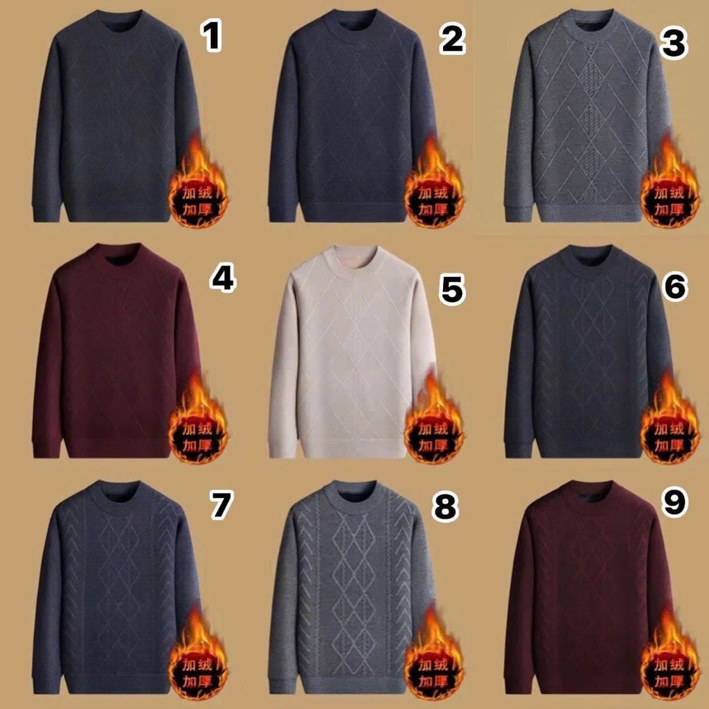 Áo len lót nhung-R32.1010.24