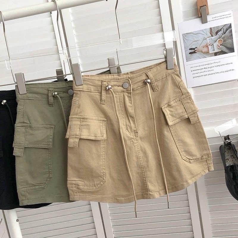 Chân váy kaki-R18.1604