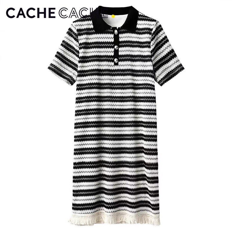 Váy kẻ Cache-TN12.3006