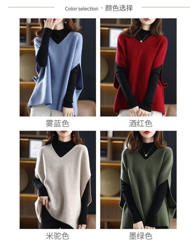 Áo len gile dơi-TN12.2807