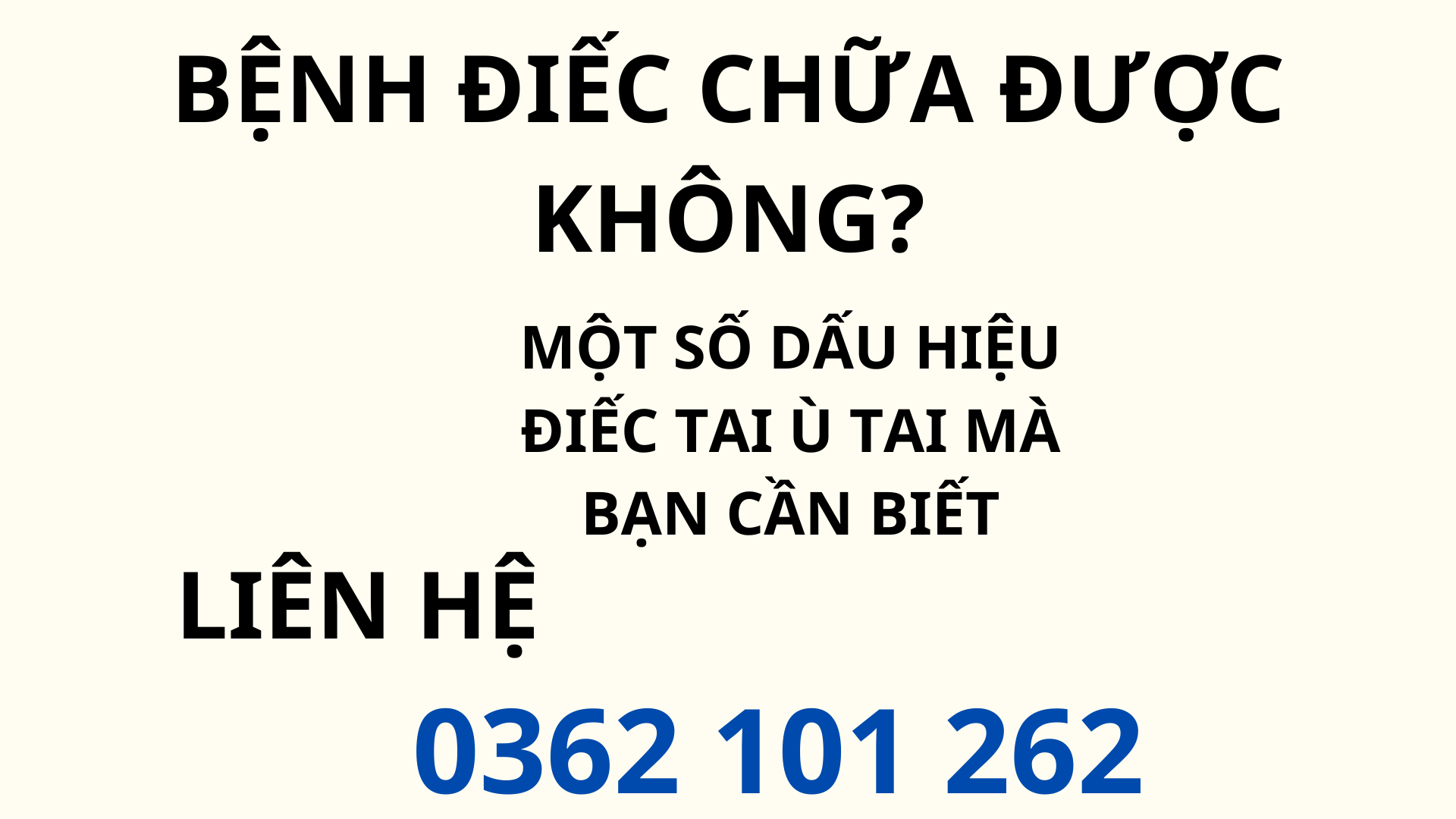 Bạn có đang có các dấu hiệu này trong tai khi bị ù tai, điếc tai không?