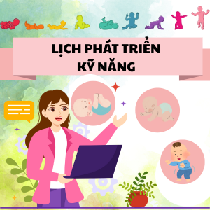 Bố mẹ đừng bỏ lỡ: Lịch phát triển kỹ năng theo từng tháng tuổi bé yêu