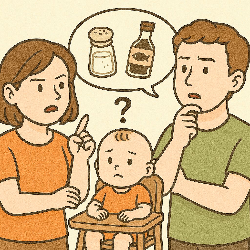 Gây tranh cãi về vấn đề nêm gia vị cho bé? Câu trả lời khoa học dành cho mẹ bỉm
