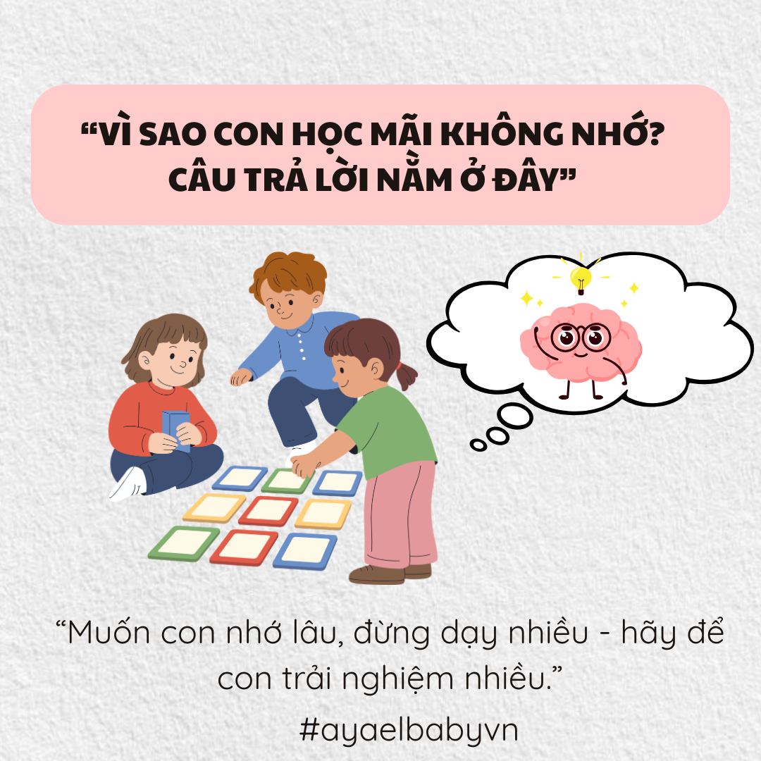 VÌ SAO CON HỌC MÃI KHÔNG NHỚ? CÂU TRẢ LỜI NẰM Ở ĐÂY
