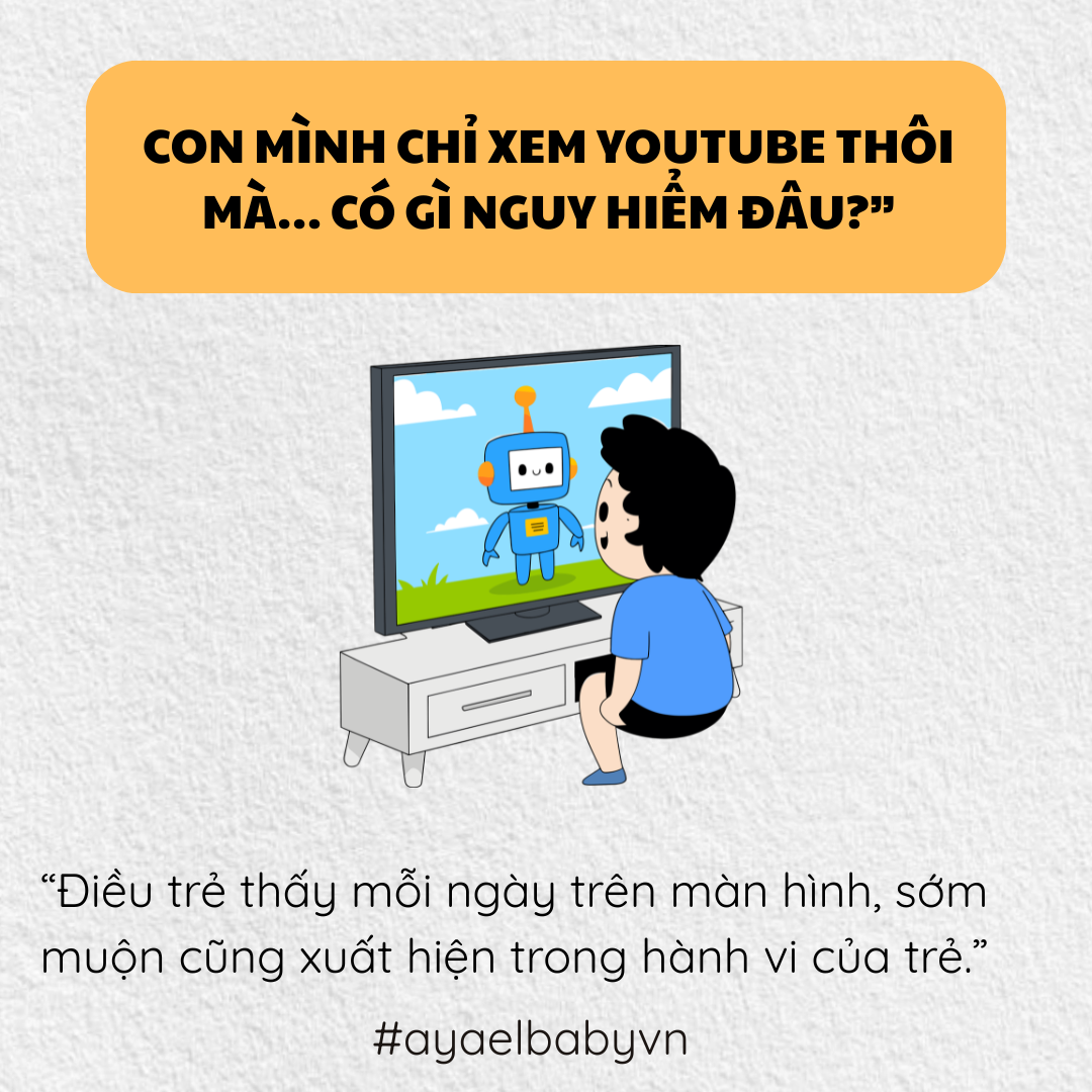 CON MÌNH CHỈ XEM YOUTUBE THÔI MÀ ... CÓ GÌ NGUY HIỂM ĐÂU?