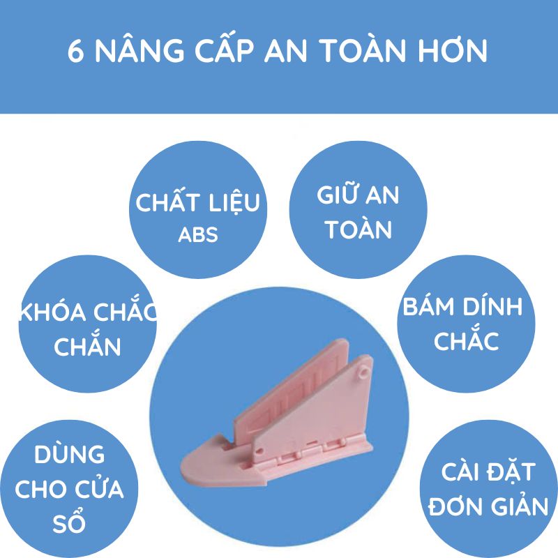 Dụng Cụ GÀI CỬA SỔ TRƯỢT Ban Công An Toàn Cho Bé