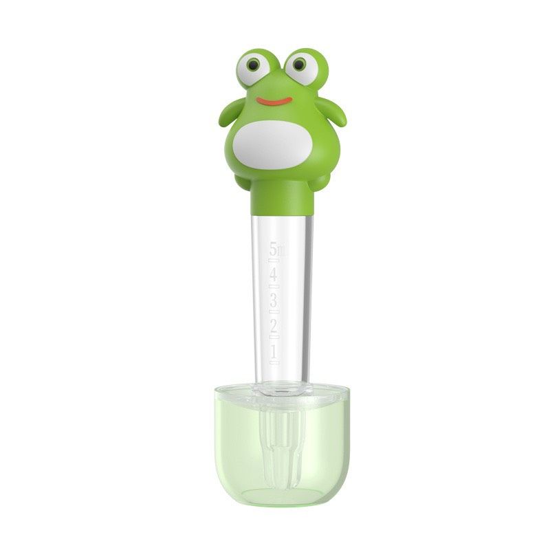 Dụng Cụ Ống Bón Thuốc Nhỏ Giọt Hình Ếch Silicone Chống Sặc