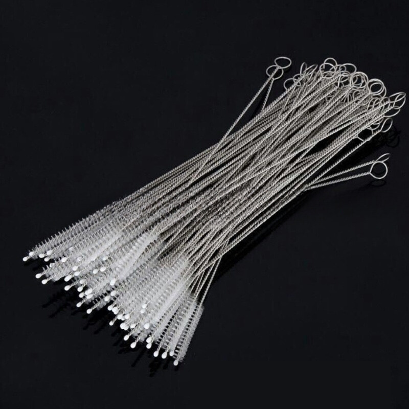 Dụng Cụ Que Rửa Ống Hút Dài Cao Cấp Không Rỉ