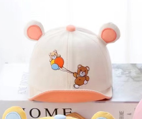Mũ Nón Lưỡi Trai Tai 3D Hình Thú Đáng Yêu Cho Bé Từ 3 Tháng - 3 Tuổi