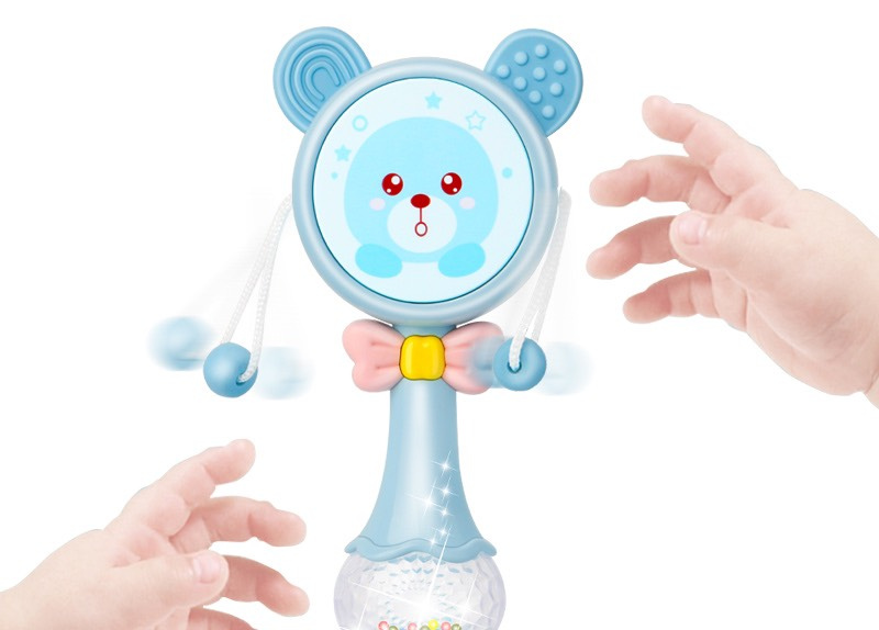 ĐỒ CHƠI GIÁO DỤC TRỐNG LẮC MINI CHO BÉ