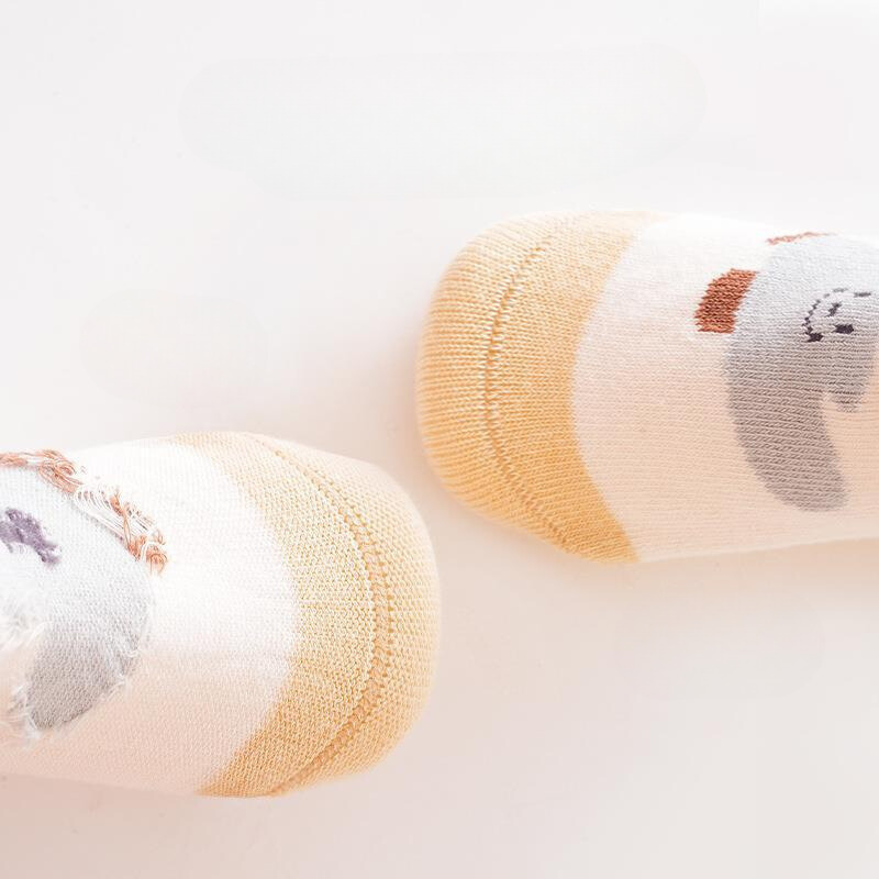 Tất Vớ Trơn Hình Hoạt Hình CHỐNG TRƠN TRƯỢT Đáng Yêu Giữ Ấm Chân Cho Bé