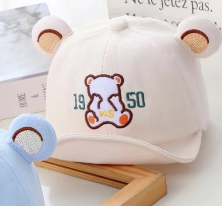 Mũ Nón Lưỡi Trai Tai 3D Hình Thú Đáng Yêu Cho Bé Từ 3 Tháng - 3 Tuổi