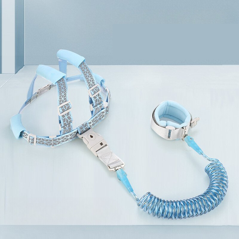 SET Áo Quai Chống Lạc Kèm Dây Đeo Tay 2M Chắc Chắn Cho Bé