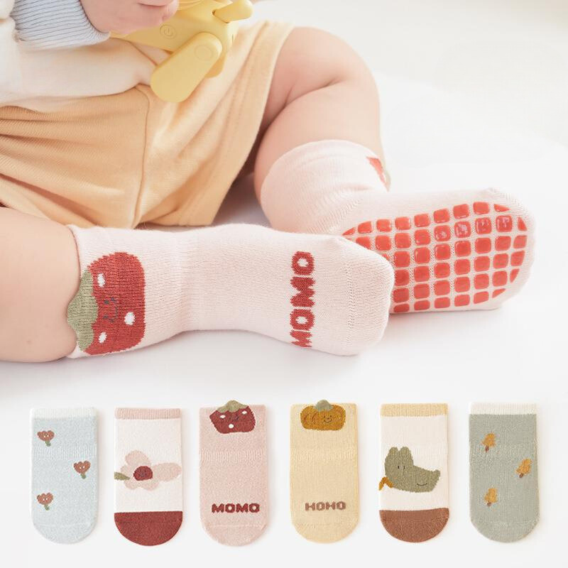 Tất Vớ Trơn Hình Hoạt Hình CHỐNG TRƠN TRƯỢT Đáng Yêu Giữ Ấm Chân Cho Bé