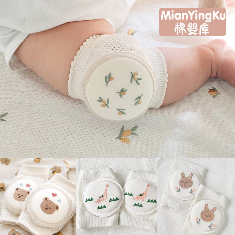 Bọc Bảo Vệ Đầu Gối Đáng Yêu Chống Trơn Trượt Cho Bé Tập Bò