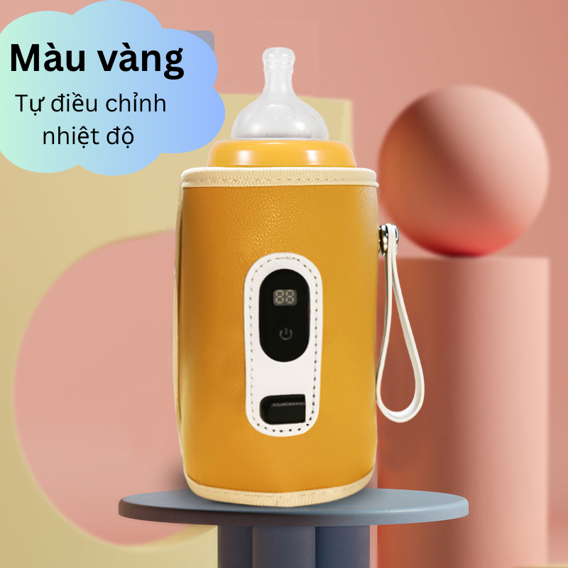 Túi Ủ Giữ Ấm Bình Sữa 21 Mức Tùy Chỉnh Nhiệt Độ