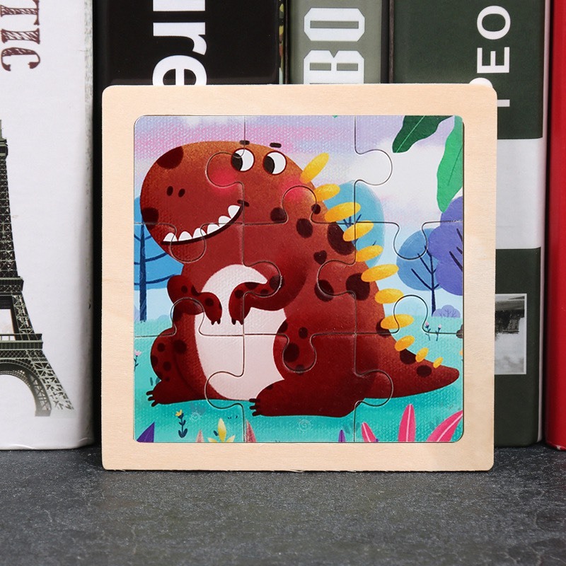 Đồ Chơi Giáo Dục Xếp Hình Động Vật 9 Mảnh Cho Bé